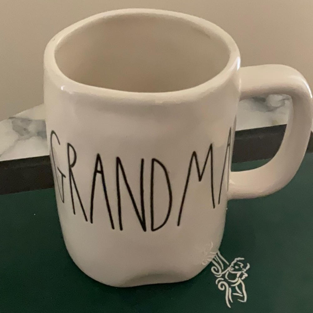 Rae Dunn Mug, 16 oz, Cream